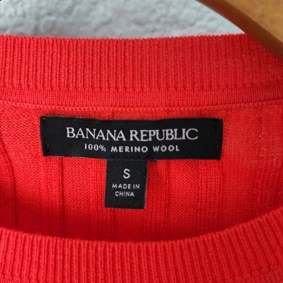 Banana Republic 100% merino wool long sleeve crewneck sweater - Picture 3 of 8